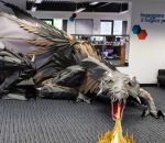 fabrication papier Un dragon en papier