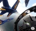 blue angels Dans le cockpit d'un avion des Blue Angels