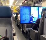 suisse Jouer dans le train à Fortnite sur sa télé