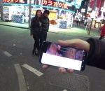 live femme homme Streamer vs Harceleur (Tokyo)