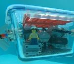 magnetique Un sous-marin en Lego avec des couplages magnétiques