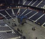 demontage arena 7 événements en 8 jours d'affilée au State Farm Arena (Timelapse)