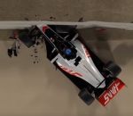 3d accident grosjean Simulation 3D de l'accident de Romain Grosjean en F1