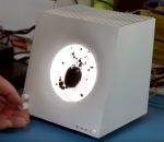 enceinte Enceinte Bluetooth avec affichage ferrofluide