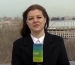 micro direct journaliste Une journaliste russe se fait voler son micro