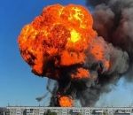 station-service incendie novosibirsk Explosion d'une station-service