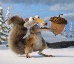 animation L’écureuil Scrat mange enfin son gland