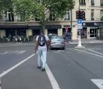 voiture france Un automobiliste renverse un livreur Deliveroo à vélo (Paris)