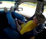airbag Ne pas mettre les pieds sur le tableau de bord