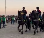 football Chevaux Arabes vs Chevaux Mexicains