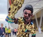 coupe Costume miroir de footballeur du Brésil