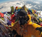 poubelle Au sommet de l'Everest