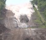 explosion Dynamitage de pipeline