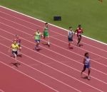 course Jake Odey-Jordan relâche son effort trop tôt pendant un 200m #BanskaBystrica2024