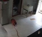 fuite explosion Explosion de gaz dans une cuisine