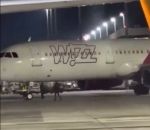 vidéo passager aeroport tarmac vol avion