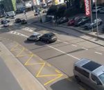 vidéo delit fuite voiture fail accident collision suisse